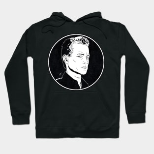 T1000 - Terminator 2 (Circle Black and White) Hoodie